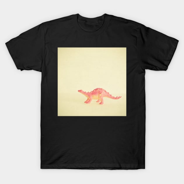 Pink Dinosaur T-Shirt by Cassia